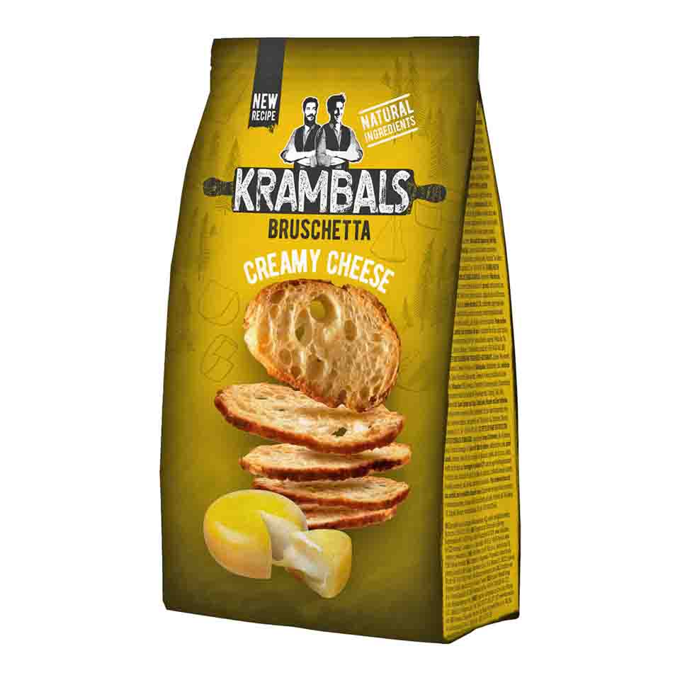 KRAMBALS ΜΠΡΟΥΣΚΕΤΑ CREAMY CHEESE 70GR