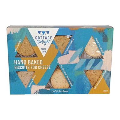 C.D. HAND BAKED BISCUITS FOR CHEESE 200GR