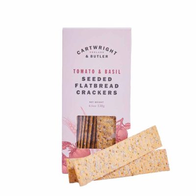 C&B TOMATO & BASIL WHEAT FLAT BREAD 130GR