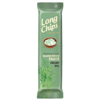 LONG CHIPS ΠΑΤΑΤΑΚΙΑ CREAMY DILL 75GR