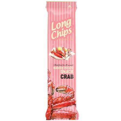 LONG CHIPS ΠΑΤΑΤΑΚΙΑ CRAB 75GR