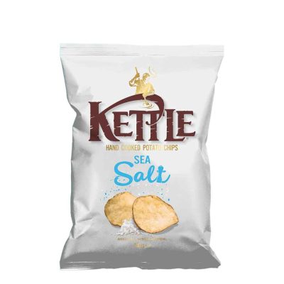 KETTLE COOKED CHIPS ΘΑΛΑΣΣΙΝΟ ΑΛΑΤΙ 150GR