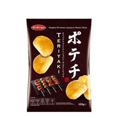 KOIKEYA TERIYAKI CHIPS 100GR