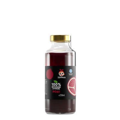 ΣΕΡΡΑΙΑ ΧΥΜΟΣ ΡΟΔΙ 250ML