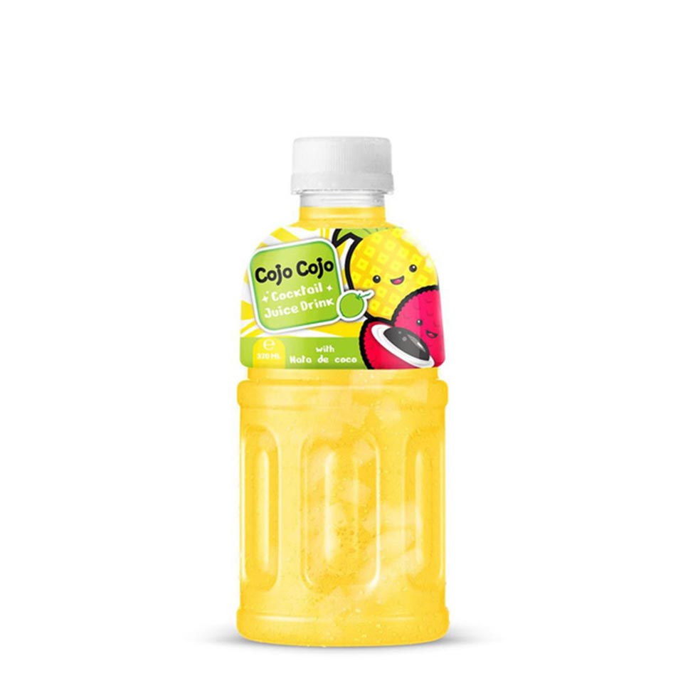 COJO COJO ΧΥΜΟΣ ΑΝΑΝΑ & LYCHEE ΜΕ ΚΟΜΜΑΤΙΑ ΚΑΡΥΔΑΣ 320ML