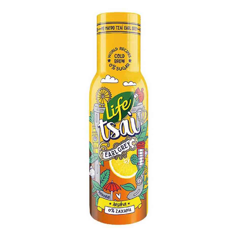 LIFE ΤΣΑΪ EARL GREY ΛΕΜΟΝΙ 500ML