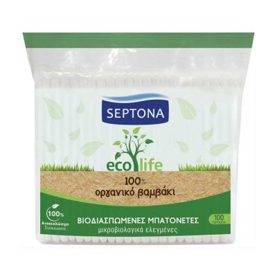SEPTONA ΒΙΟ ΩΤ/ΣΤΕΣ ΣΑΚΟΥΛΑΚΙ 100ΤΕΜ