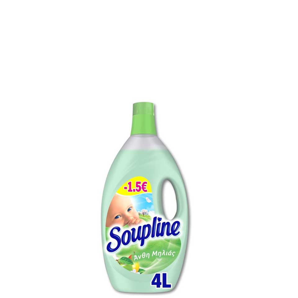SOUPLINE ΜΑΛΑΚΤΙΚΟ ΡΟΥΧΩΝ ΜΗΛΟ 4LT