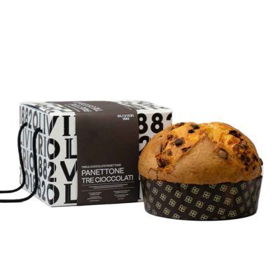 OLIVIERI TRIPLE CHOCOLATE PANETTONE 500GR