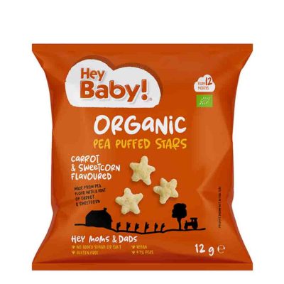 HEY BABY ΣΝΑΚ ΜΠΙΖΕΛΙΟΥ ΜΕ ΓΕΥΣΗ ΚΑΡΟΤΟ & ΚΑΛΑΜΠΟΚΙ 12GR