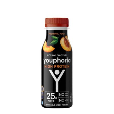ΜΑΝΔΡΕΚΑΣ Youphoria High Protein Ροδάκινο 250ML