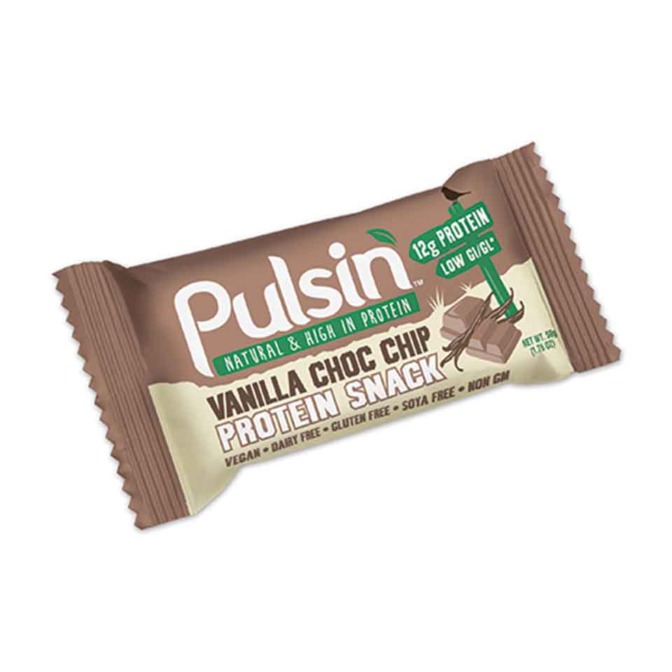 PULSIN ΜΠΑΡΑ ΠΡΩΤΕΪΝΗΣ ΚΟΜ. ΣΟΚΟΛΑΤΑΣ- ΒΑΝΙΛΙΑ 50GR