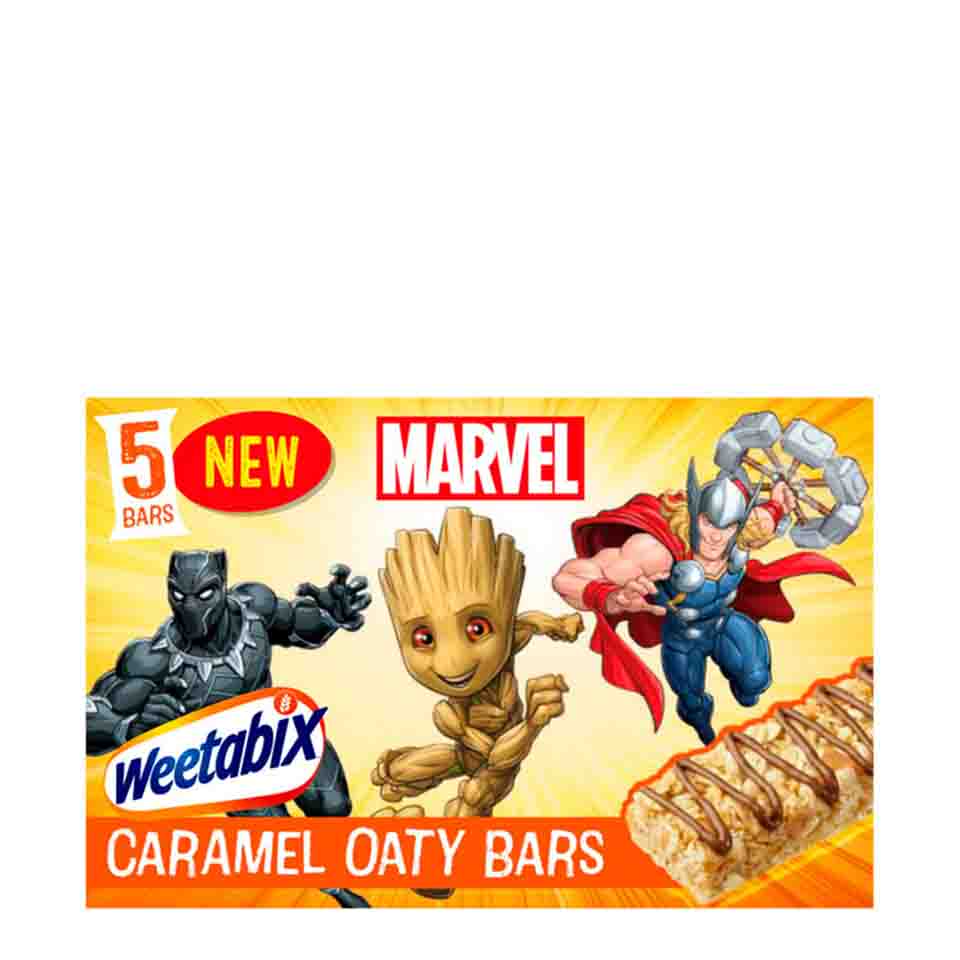 WEETABIX MARVEL 5 ΜΠΑΡΕΣ ΚΑΡΑΜΕΛΑΣ 115GR