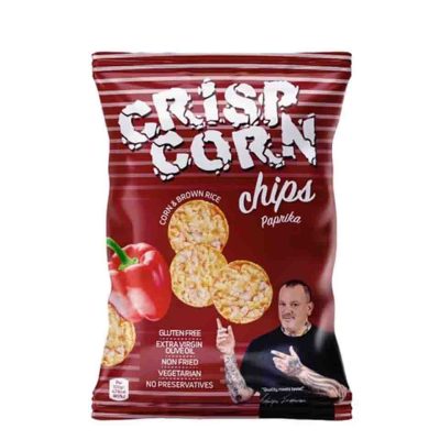 CRISP CORN CHIPS ΠΑΠΡΙΚΑ 60GR