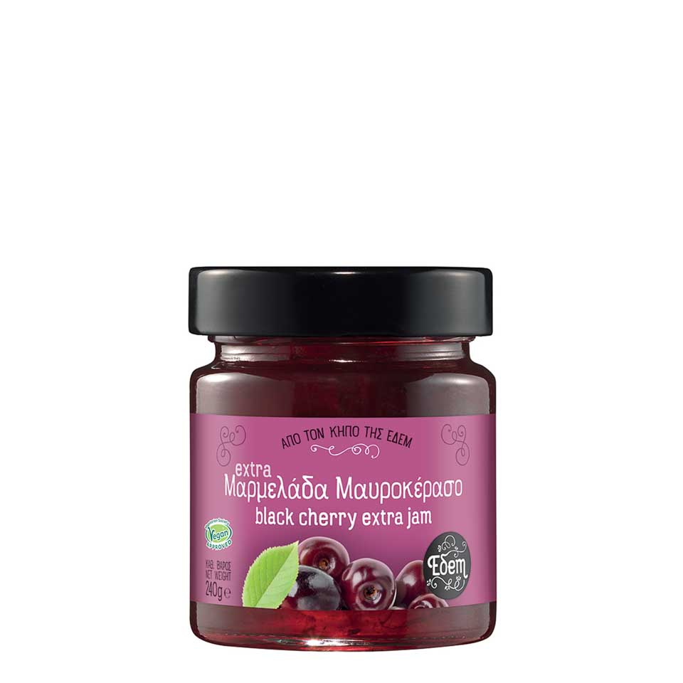 ΕΔΕΜ ΜΑΡΜΕΛΑΔΑ ΜΑΥΡΟΚΕΡΑΣΟ 240GR