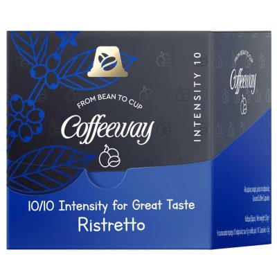 COFFEEWAY ΚΑΨΟΥΛΕΣ ESPRESSO RISTRETTO 10ΤΕΜ