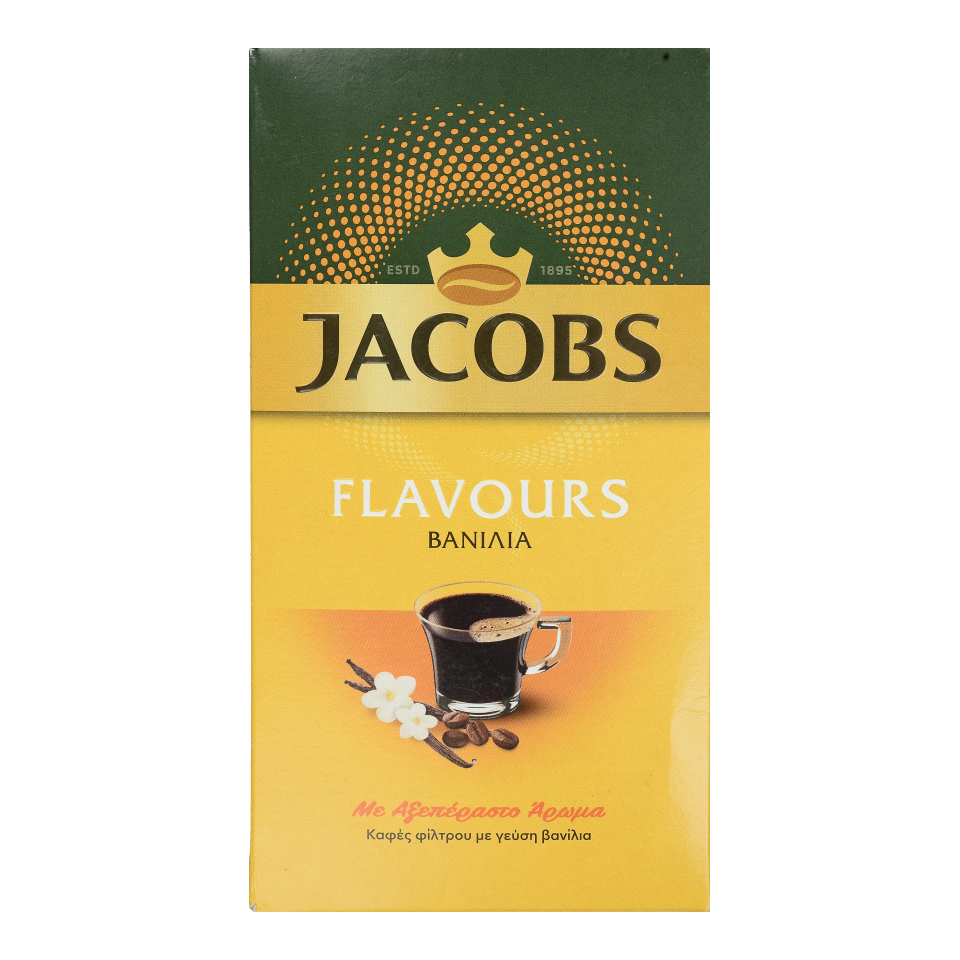 JACOBS ΚΑΦΕΣ ΦΙΛΤΡΟΥ ΜΕ ΓΕΥΣΗ ΒΑΝΙΛΙΑ 250GR