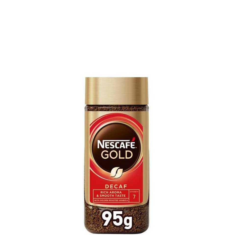 NESCAFE GOLD ΣΤΙΓΜΙΑΙΟΣ ΚΑΦΕΣ DECAF 95GR