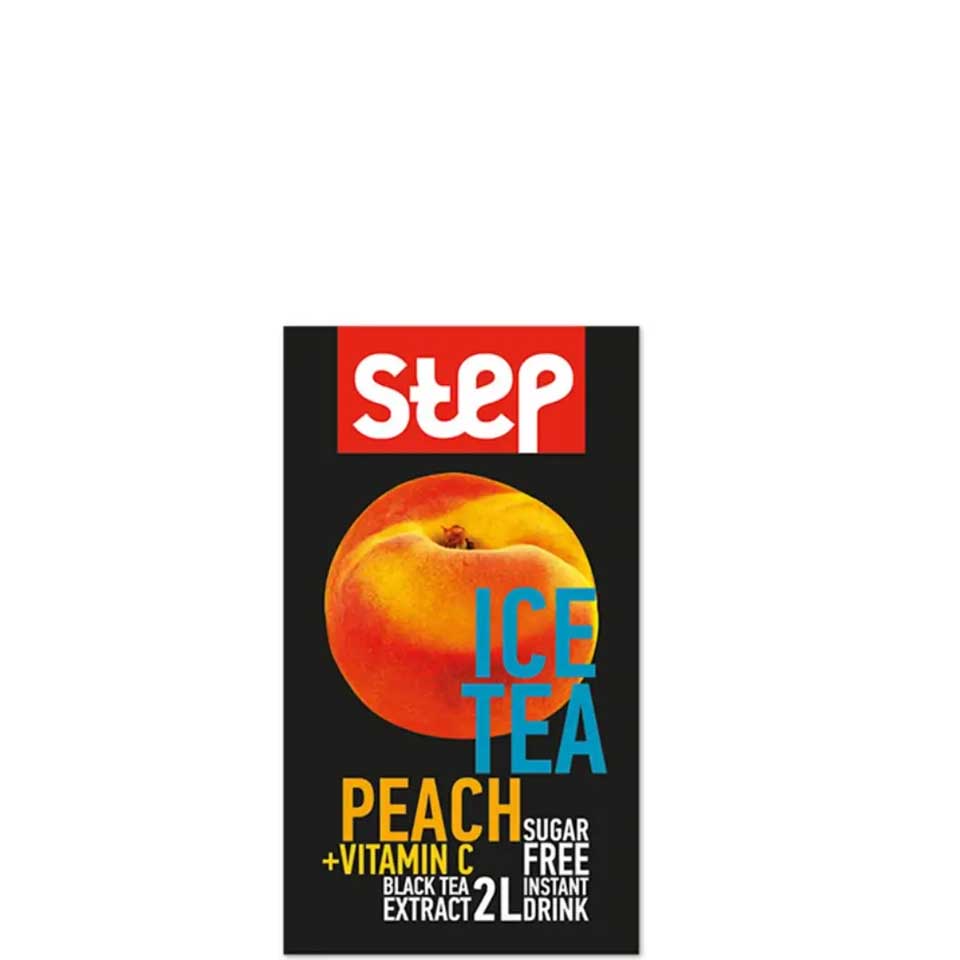 STEP ICE TEA ΡΟΔΑΚΙΝΟ ΣΕ ΣΚΟΝΗ 2Χ10GR