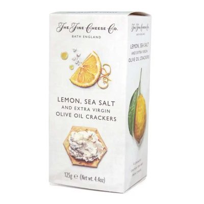 THE FINE CHEESE CO CRACKERS ME ΛΕΜΟΝΙ & ΑΛΑΤΙ 125GR
