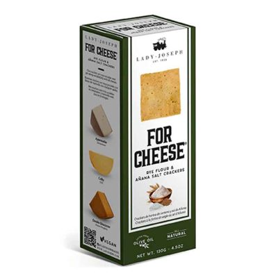 LADY JOSEPH RYE FLOUR & ANANA SALT CRACKERS 130GR