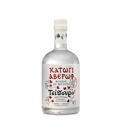 ΚΑΤΩΓΙ ΑΒΕΡΩΦ ΤΣΙΠΟΥΡΟ ROSSIU DI MUNTE CABERNET  500ML