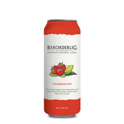 REKORDERLIG CIDER ΦΡΑΟΥΛΑ- ΛΑΙΜ CAN 500ML