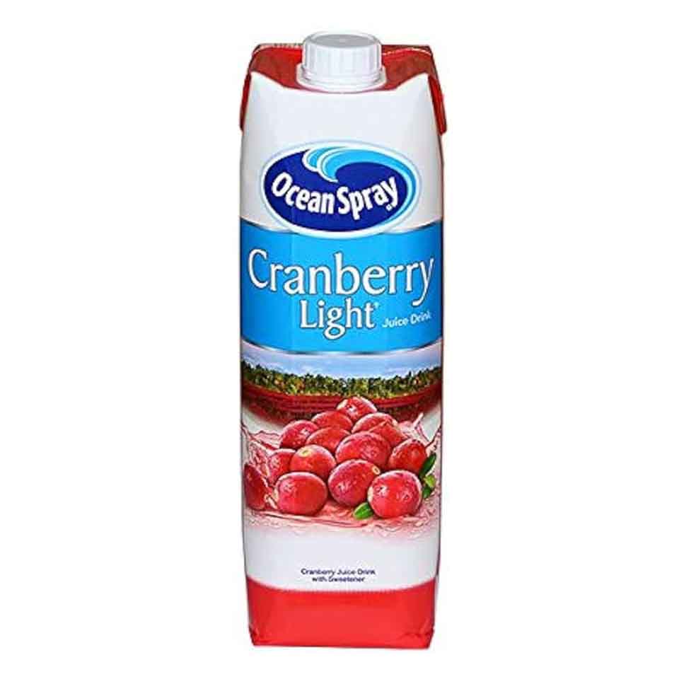 OCEAN SPRAY ΧΥΜΟΣ CRANBERRY LIGHT 1L