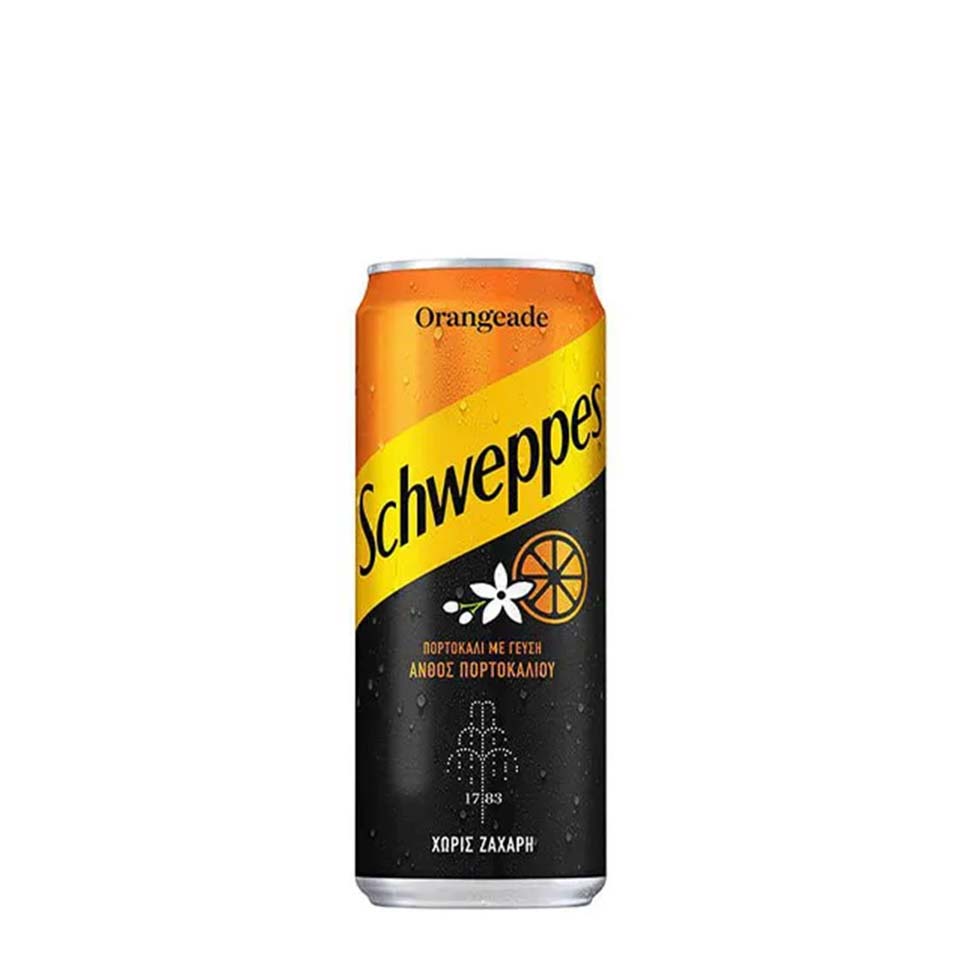 SCHWEPPES ORANGEADE 330ML