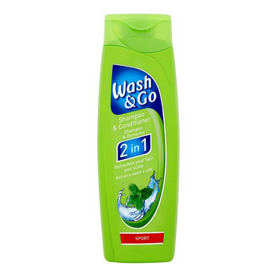 WASH & GO ΣΑΜΠΟΥΑΝ & CONDITIONER SPORT 200ML