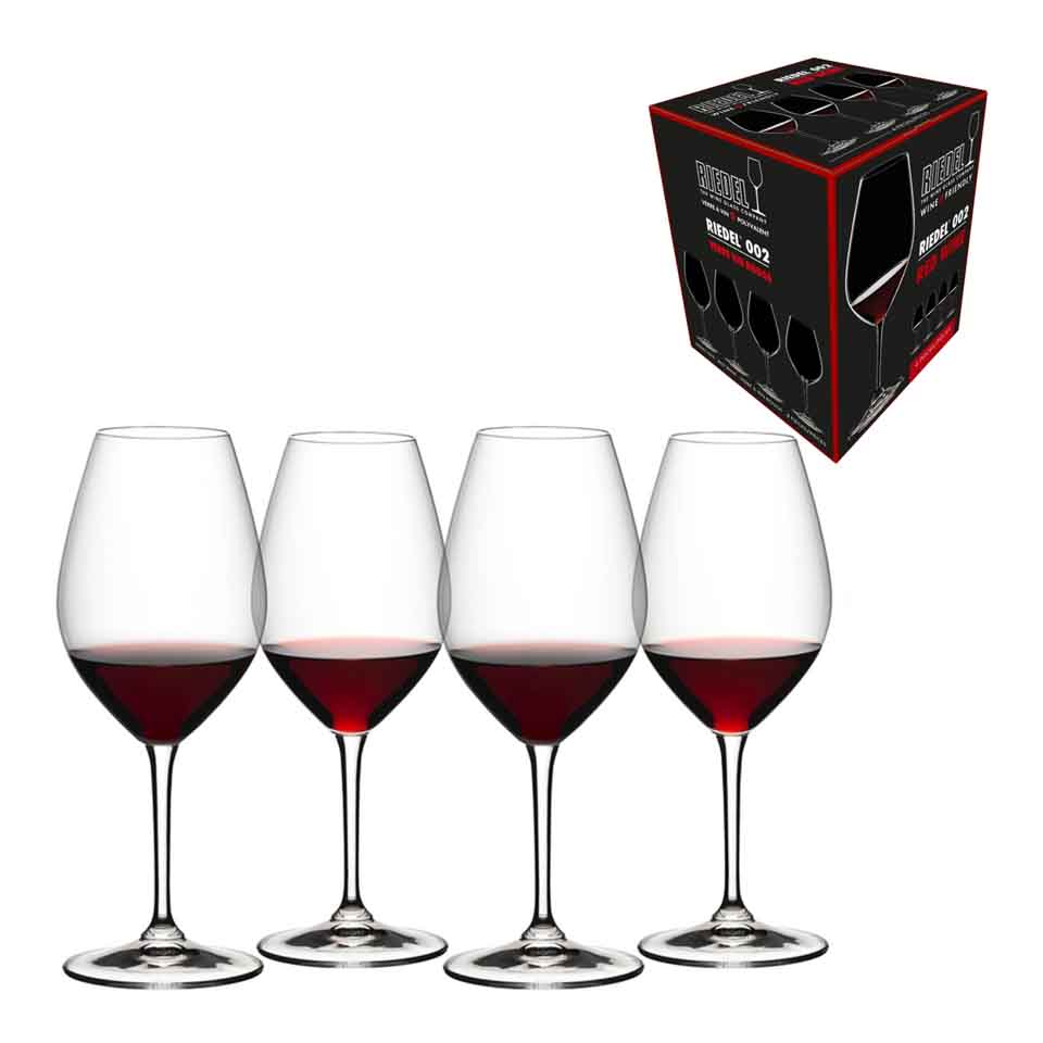 RIEDEL WINE FRIENDLY RED WINE GLASS SET 4ΤΕΜ