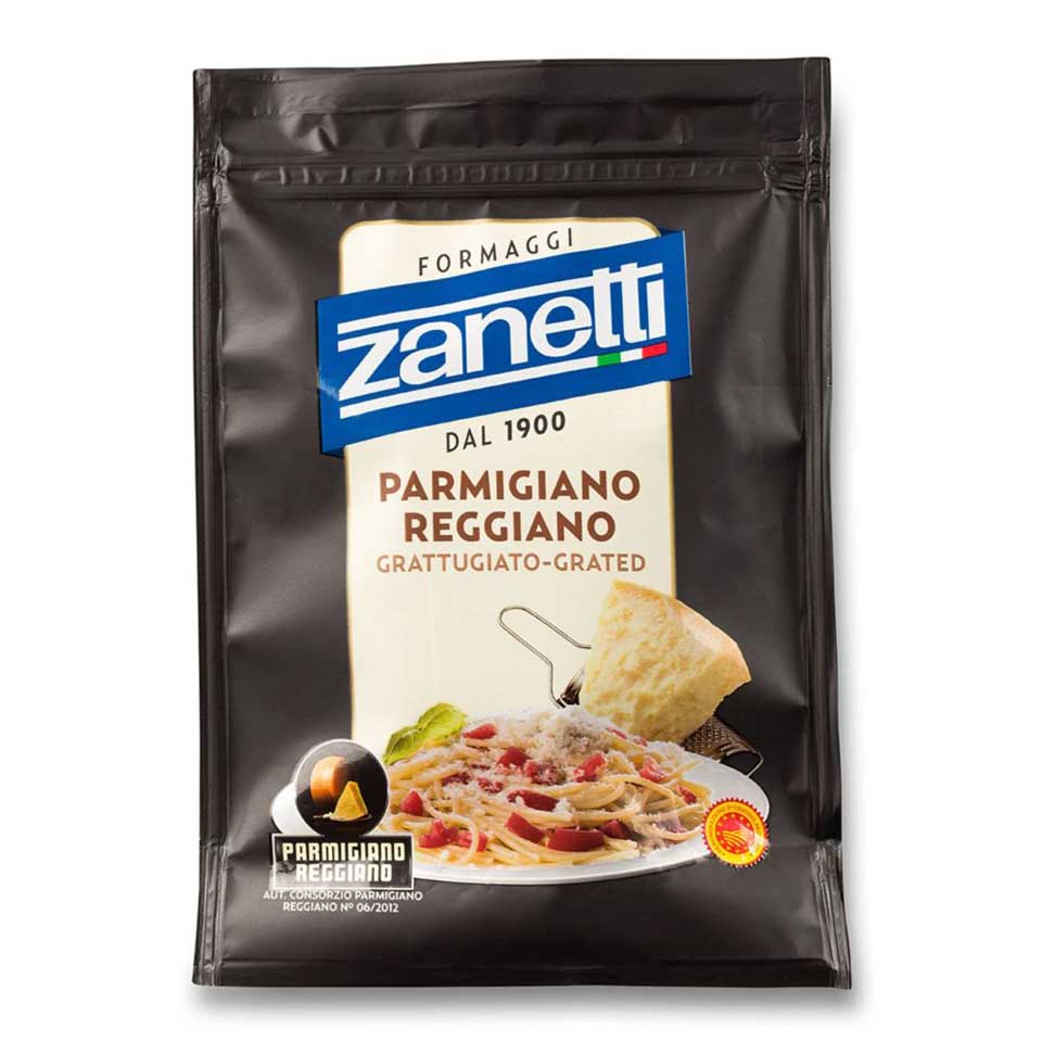 ZANETTI PARMIGIANO REGGIANO Π.Ο.Π. ΤΡΙΜΜΕΝΗ 100GR