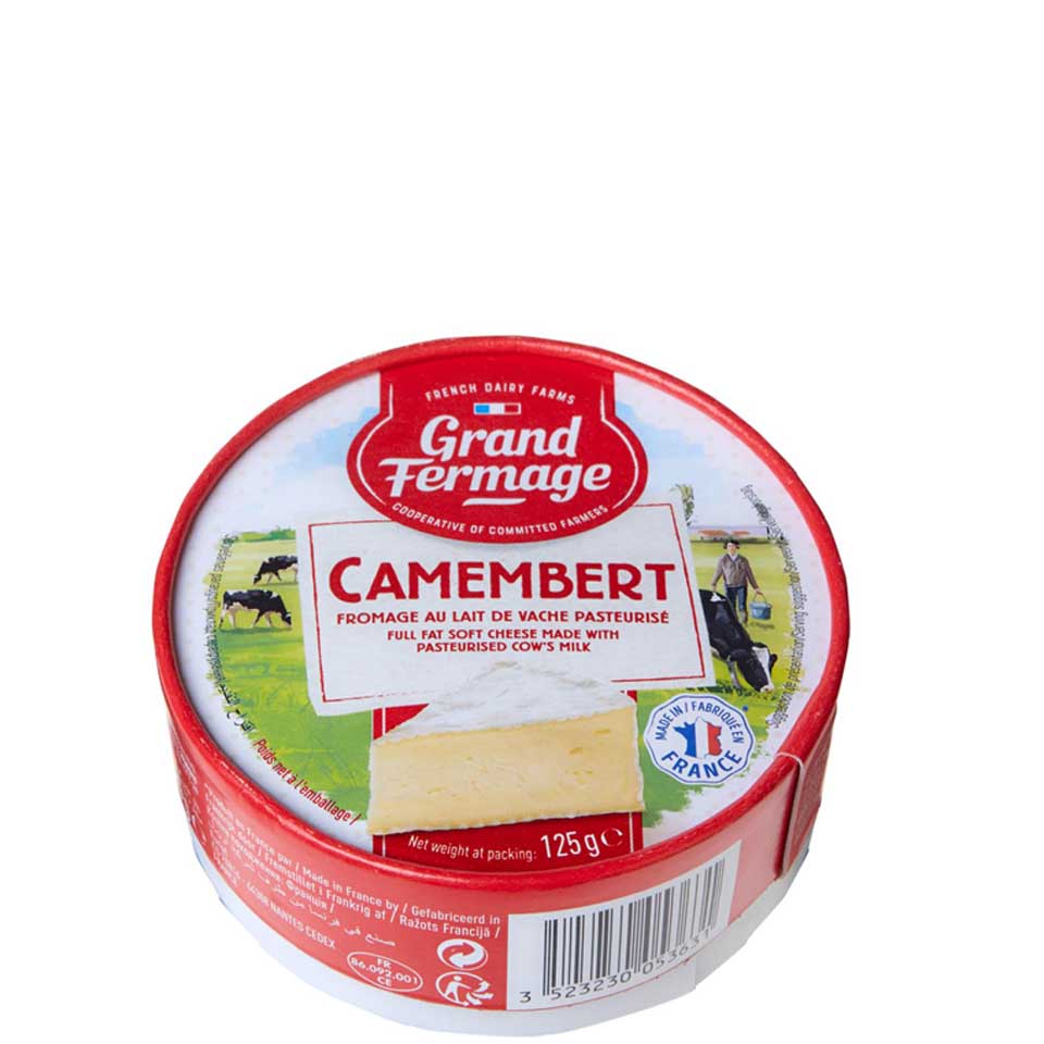 CAMEMBERT GRAND FERMAGE 125GR