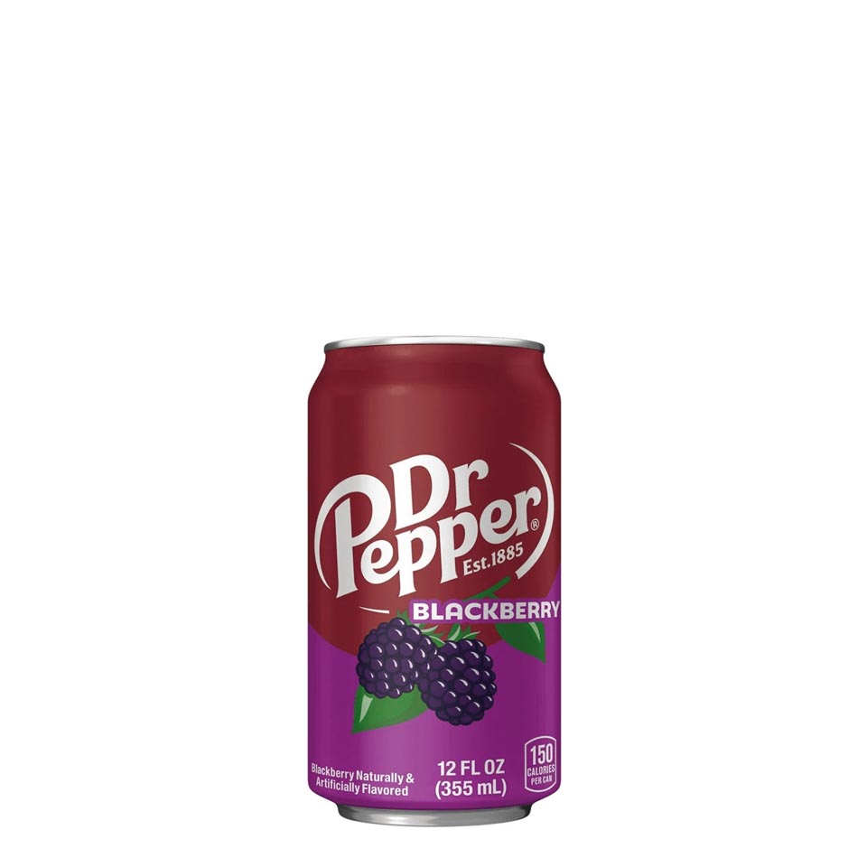 DR PEPPER BLACKBERRY USA 355ML