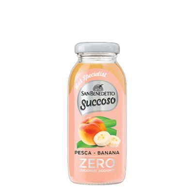 SAN BENEDETTO SUCCOSO ΡΟΔΑΚΙΝΟ-ΜΠΑΝΑΝΑ ZERO 200ML
