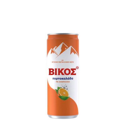 ΒΙΚΟΣ ΠΟΡΤΟΚΑΛΑΔΑ ΜΕ ΑΝΘΡΑΚΙΚΟ 330ML