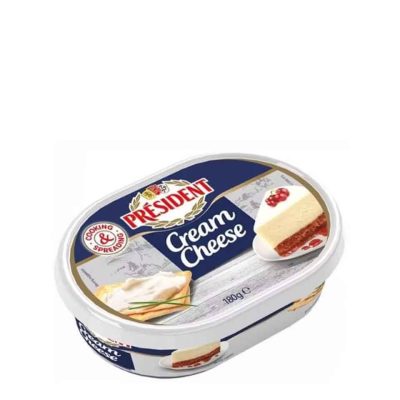 PRESIDENT CREAM CHEESE 180GR