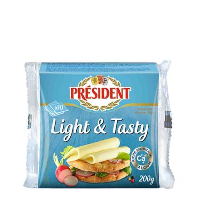 PRESIDENT ΤΥΡΙ ΦΕΤΕΣ LIGHT TOAST 200GR