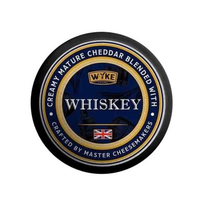 WYKE FARMS CHEDDAR MATURE WHISKY 100GR